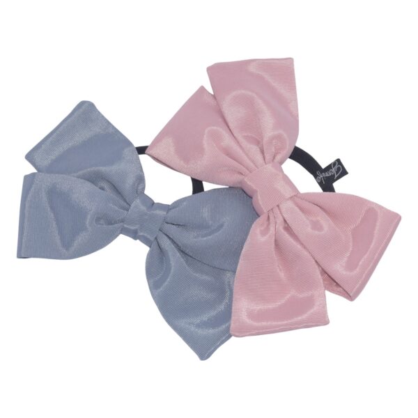 Grosgrain Big Bow Ponytail Holder & Bracelet - Image 4