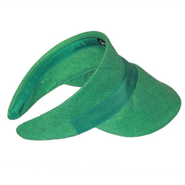 Italian Raffia Visor