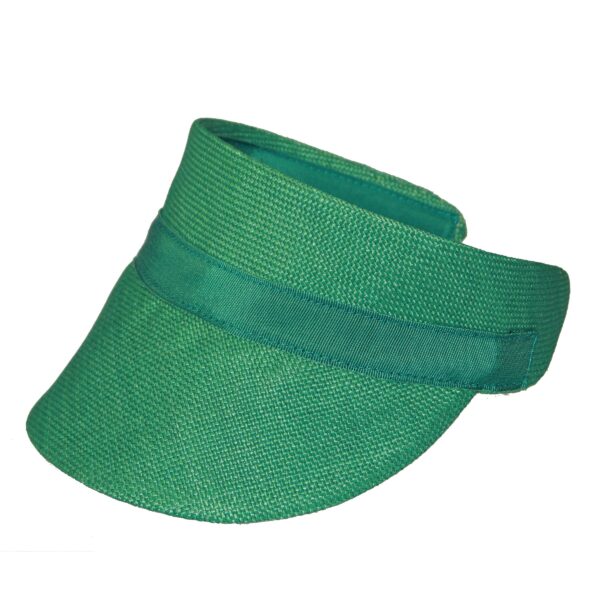 Italian Raffia Visor - Image 2