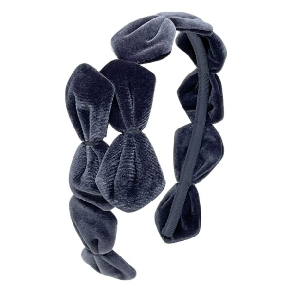 Velvet La Petite Bow Headband - Image 5