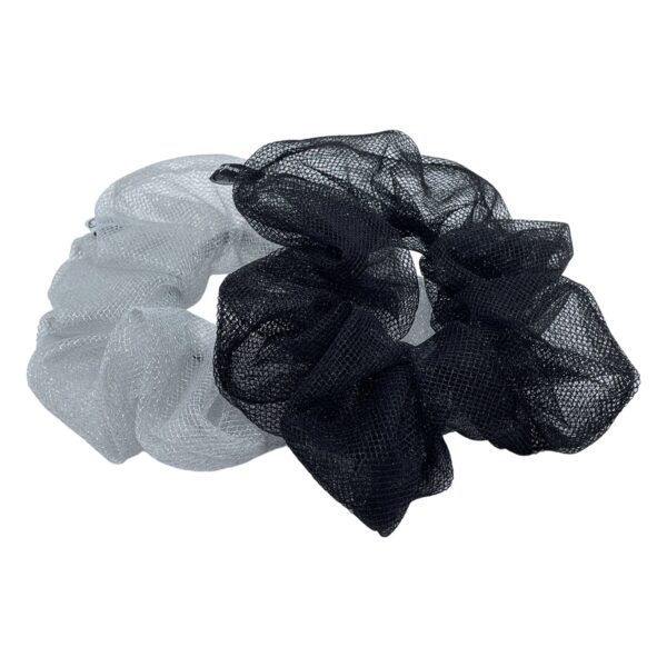 Metallic Tulle Big Scrunchie - Image 8