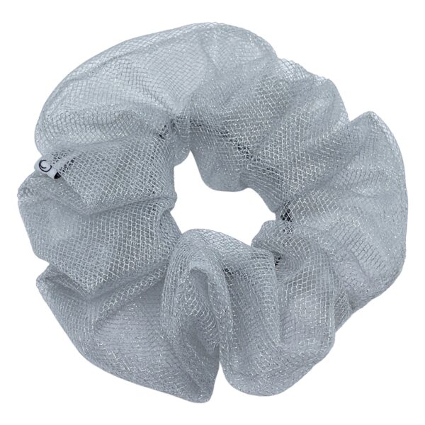 Metallic Tulle Big Scrunchie - Image 2