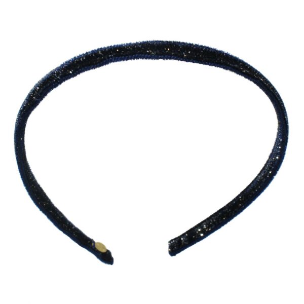 Glitter Velvet Basic Headband - Image 2