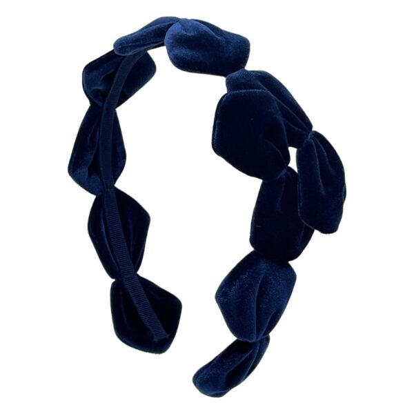 Velvet La Petite Bow Headband - Image 7