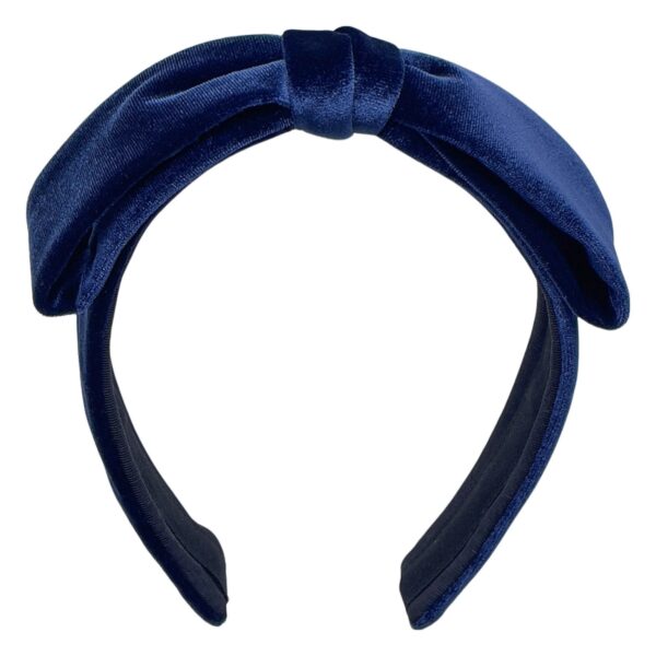 Velvet Alice Bow Headband - Image 7