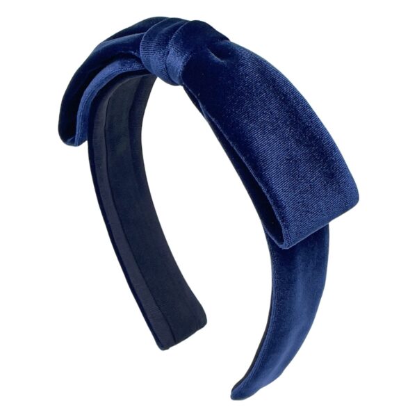 Velvet Alice Bow Headband - Image 8