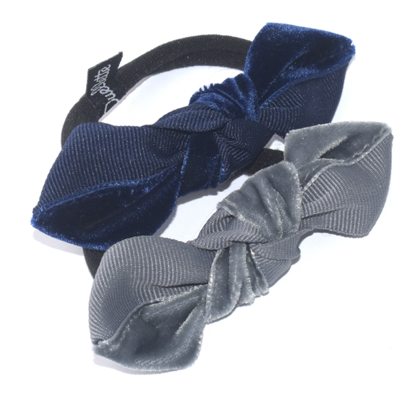 Two Tone Knot Ponytail Elastic - Image 3