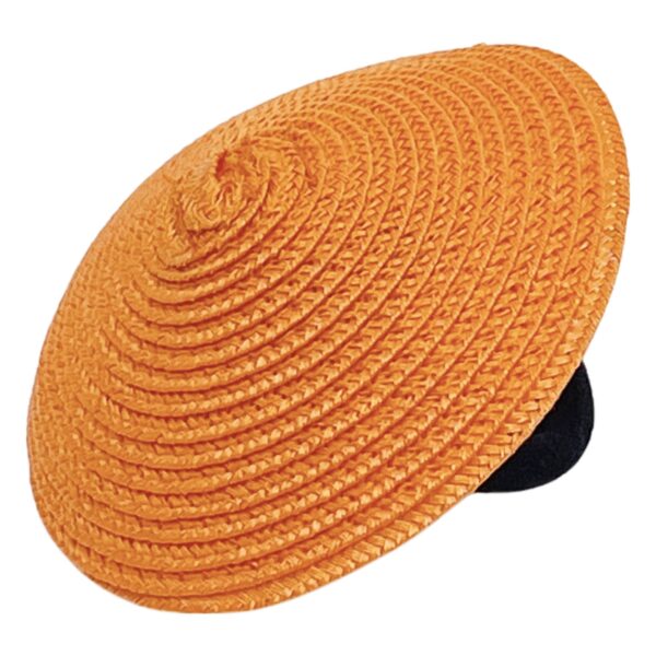 Straw Mini Hat Hair Tie - Image 3