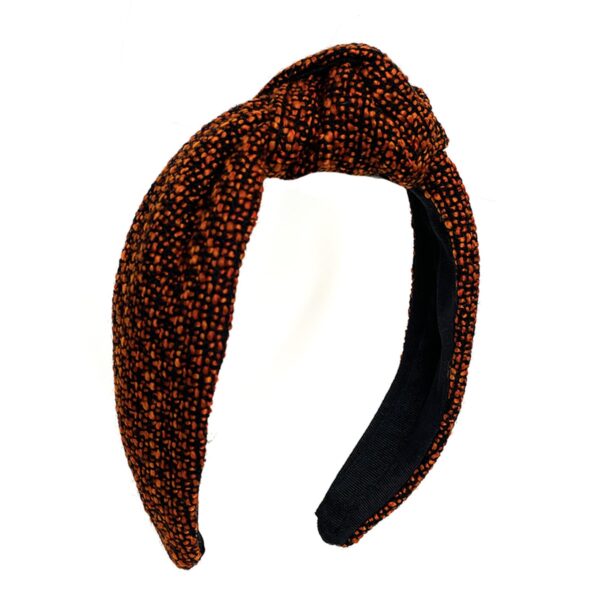 Wool Tweed Blair Headband - Image 3