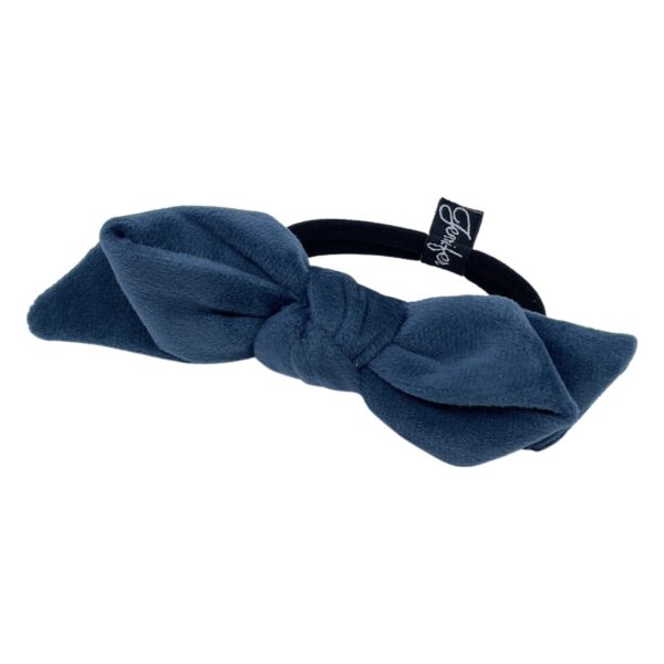 Ultra Suede Bow Ponytail Holder and Bracelet - Image 3