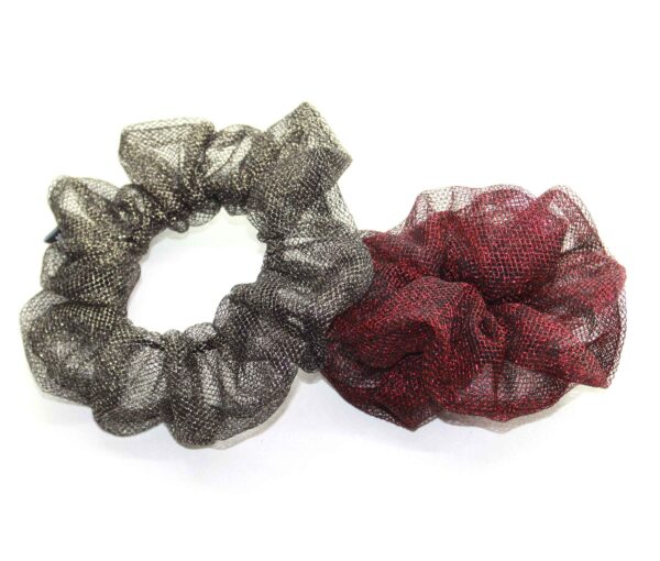 Metallic Tulle Scrunchies - Image 7