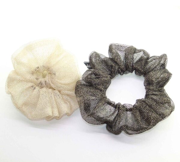 Metallic Tulle Scrunchies - Image 6