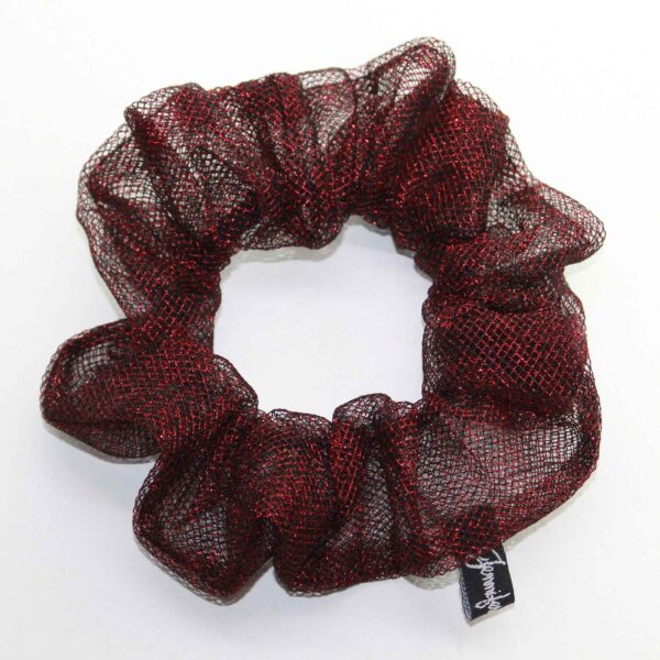 Metallic Tulle Scrunchies - Image 3