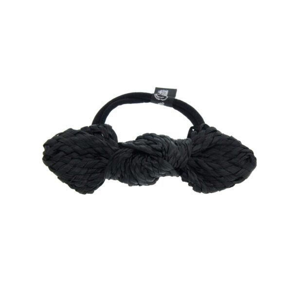 Small Raffia Texture Knot Pony - Image 4