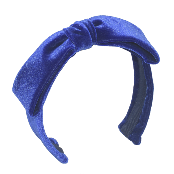 Velvet Alice Bow Headband - Image 3