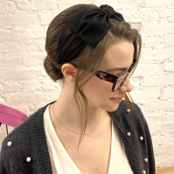 Tulle Peggy Center Bow Headband