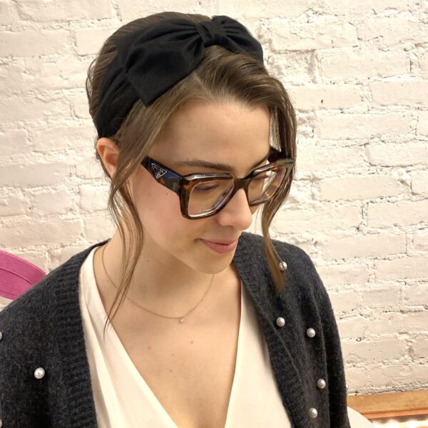 Tulle Peggy Center Bow Headband - Image 3