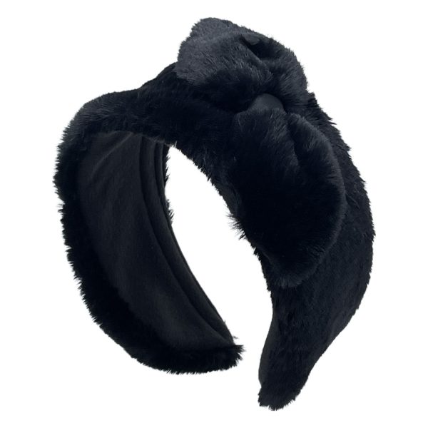 Side Bow Faux Fur Earmuff - Image 4