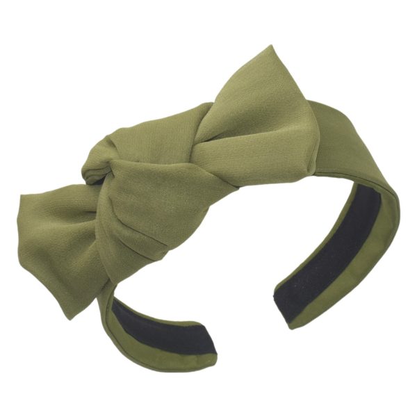 Silk Chiffon Fortune Cookie Headpiece - Image 2