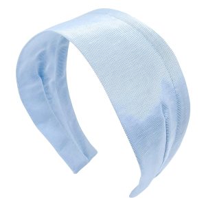 Pale Blue Extra Wide Grosgrain Headband BE67