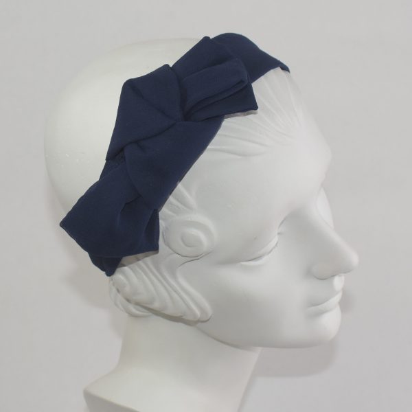 Silk Chiffon Fortune Cookie Headpiece - Image 3