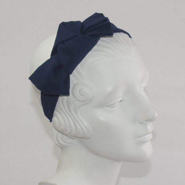 Silk Chiffon Fortune Cookie Headpiece - Image 8